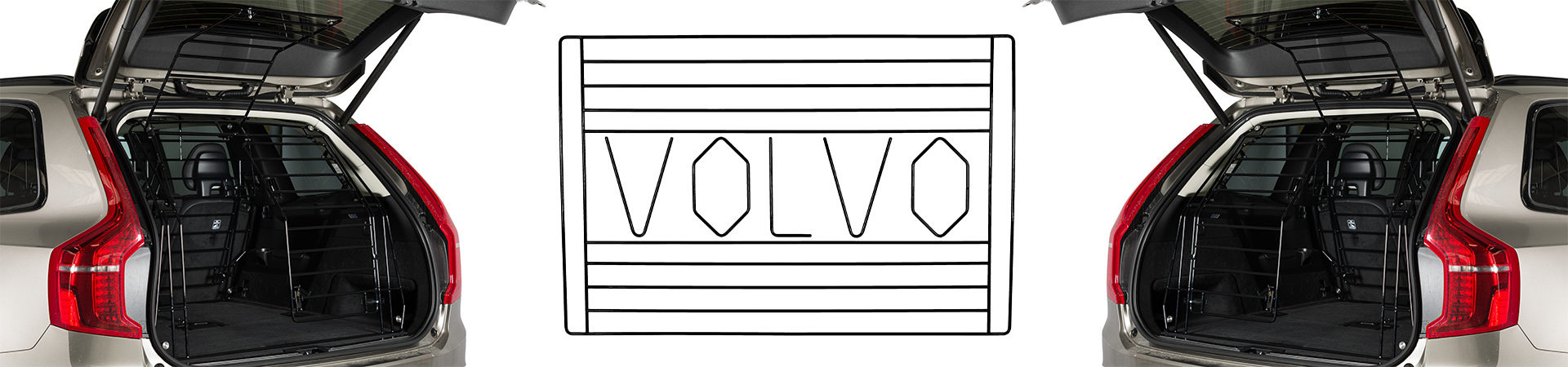 Hundeschutzgitter für Volvo Fahrzeuge