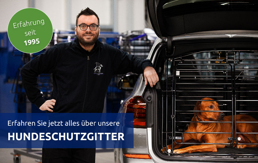 JOYTUTUS Hundegitter Auto Kofferraum, Kofferraum Trenngitter Hund