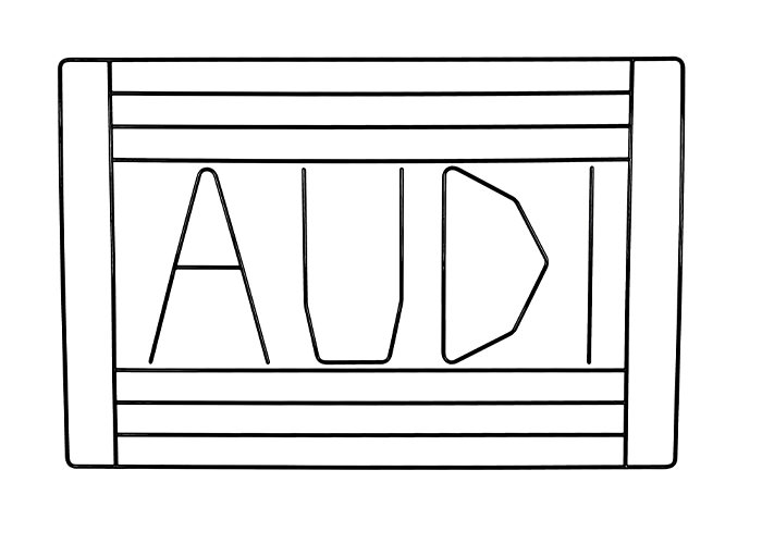 Hundeschutzgitter für Audi Fahrzeuge