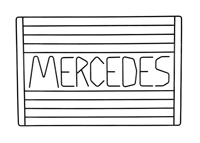 Hundeschutzgitter für Mercedes Fahrzeuge
